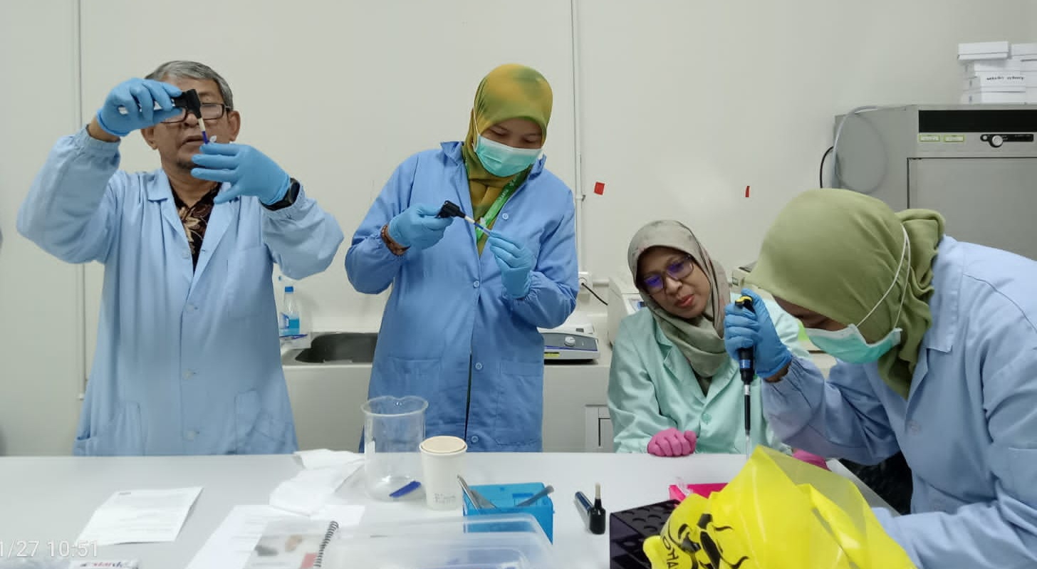 Kembangkan Pengujian Resistensi Vektor, BBTKLPP Yogyakarta Melaksanakan Pelatihan Molekuler Resistensi Vektor terhadap Insektisida di B2P2VRP Salatiga